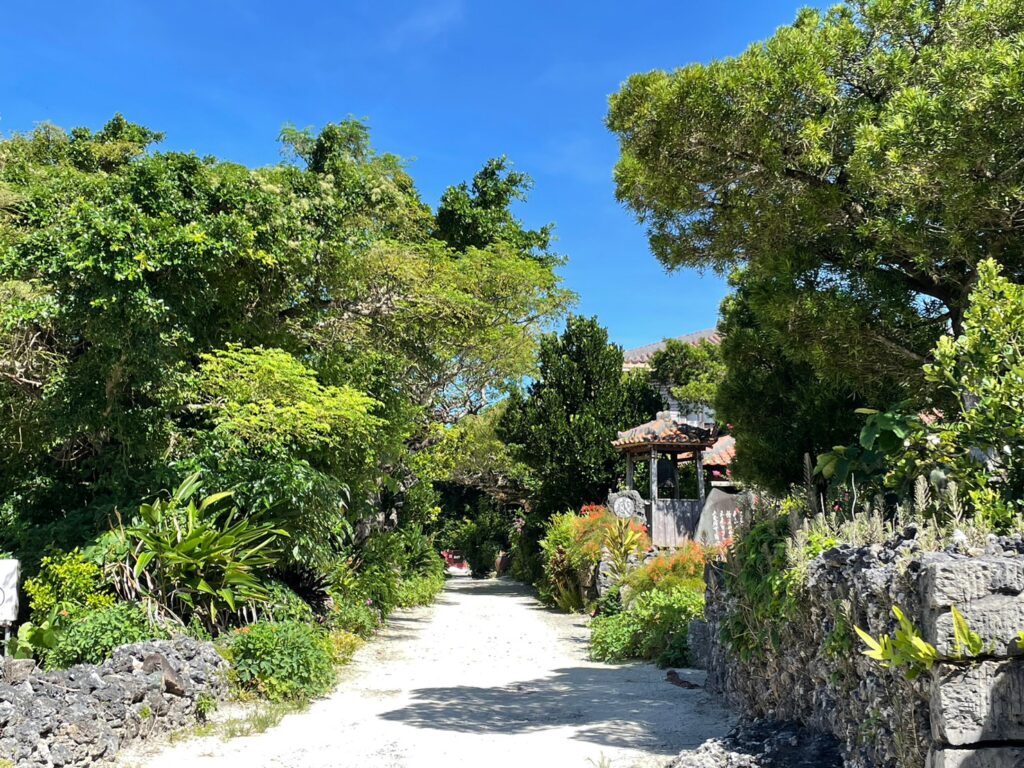 竹富島の風景