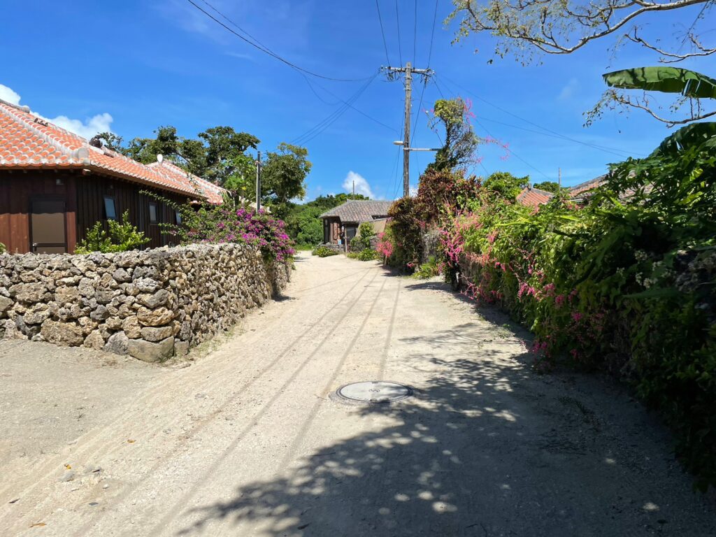 竹富島の景色