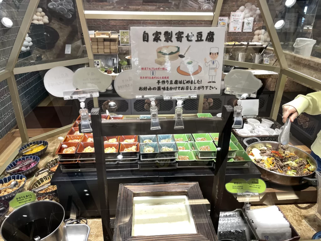 センチュリーマリーナ函館の朝食ビュッフェ