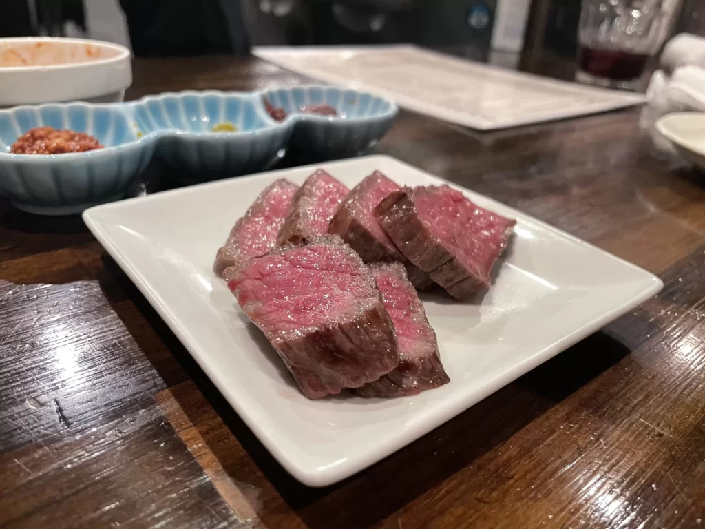 肉山の赤身肉