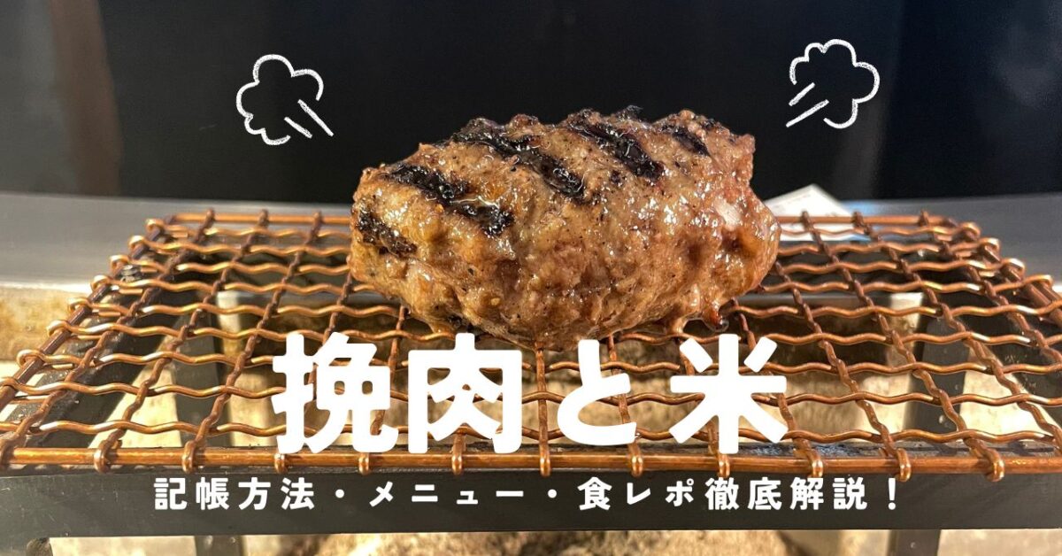 挽肉と米を徹底解説